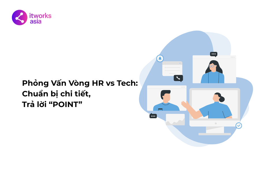 Phỏng Vấn Vòng HR vs Tech Chuẩn bị chi tiết, Trả lời “POINT” itworks.asia