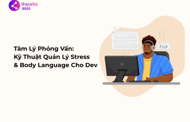 Tâm Lý Phỏng Vấn Kỹ Thuật Quản Lý Stress & Body Language Cho Dev itworks.asia